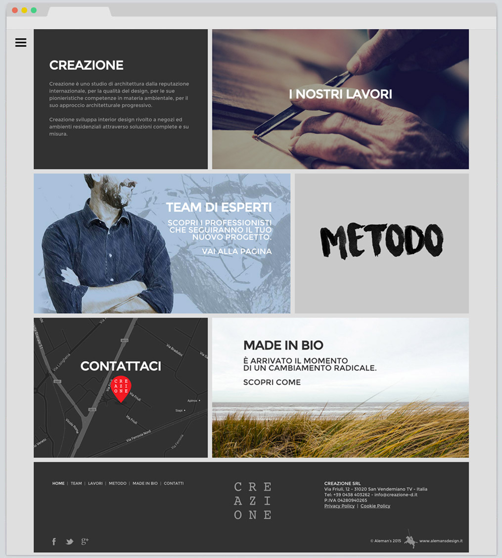 Progetto Creazione