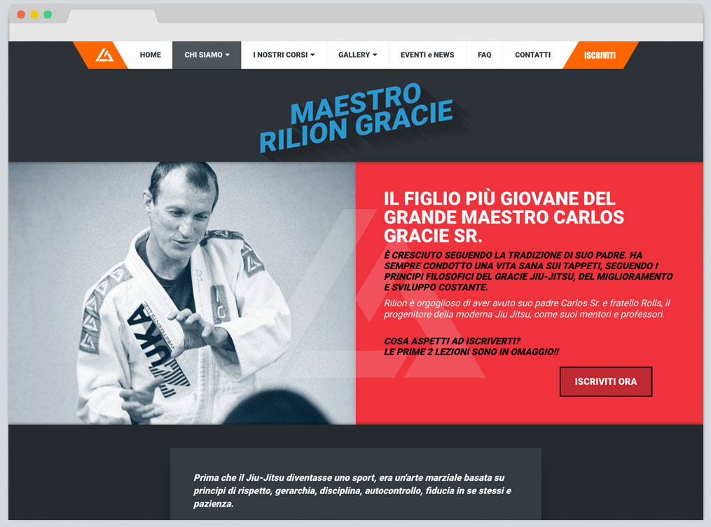 Progetto Rilion Gracie Italia